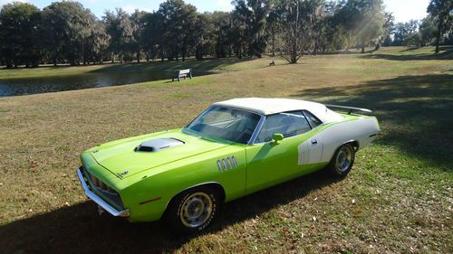 1971 plymouth cuda convertible