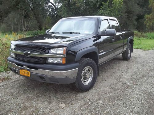 04 CHEVY SILVERADO 2500 CREW CAB, 4X4, TOW, BEAUTIFUL CONDITION, KENWOOD CD/DVD, image 2
