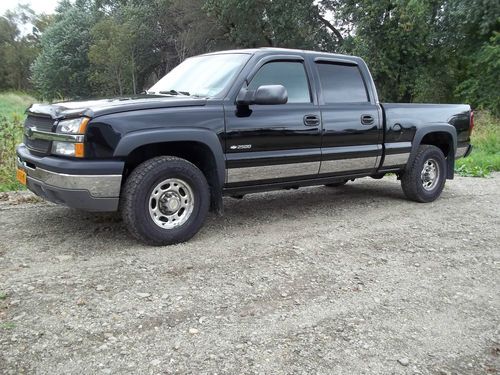 04 CHEVY SILVERADO 2500 CREW CAB, 4X4, TOW, BEAUTIFUL CONDITION, KENWOOD CD/DVD, image 6