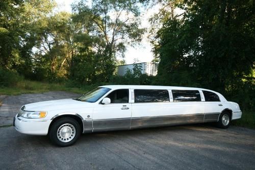 1999 federal coach 120" limousine custom town car bus limo very clean, cheap