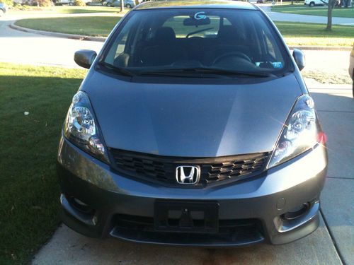 2012 honda fit 8500 miles salvage repairable project flood water