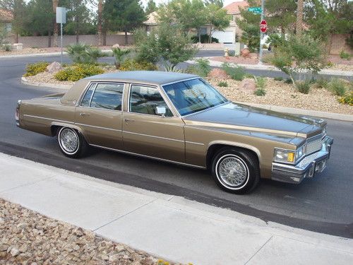 1979 cadillac sedan deville original owner garage kept 85k original