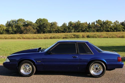 1987 FORD MUSTANG COUPE NOTCHBACK 331 STROKER TREMEC ABSOLUTE NO RESERVE AUCTION, image 3