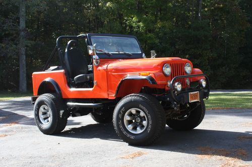 1980 cj 7 jeep custom fiberglass