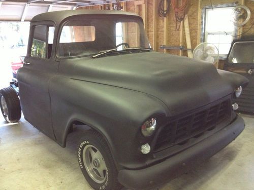 1955 chevy truck project.