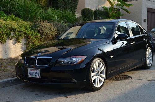 2008 bmw 328i - black - with 43.000 miles left on certified pre- owned warranty