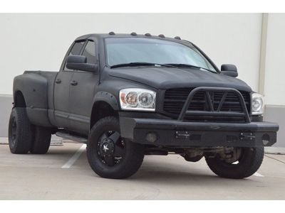 2007 dodge ram 3500 quad 5.9l diesel 4x4 dually truck lthr hwy miles $599 ship