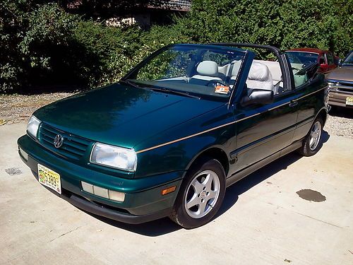 1997 vw cabrio convertable restored ready for the road