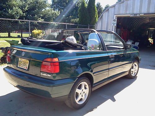 Find used 1997 vw cabrio convertable restored ready for the road in ...