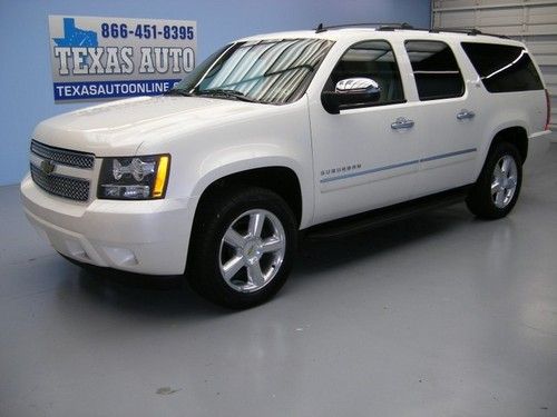 We finance!!!  2011 chevrolet suburban ltz heated seats roof nav tv texas auto