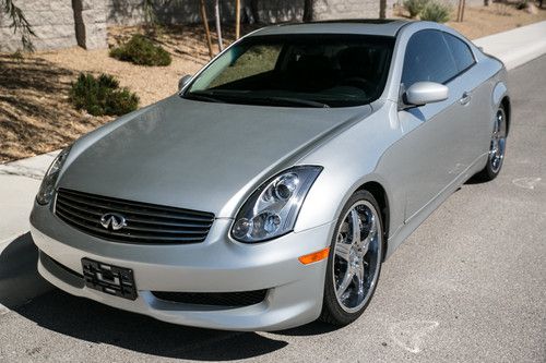 2006 infiniti g35 base coupe 2-door 3.5l no reserve only 31k miles