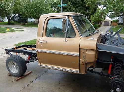 1967 ford f-100 4x4 explorer stepside shortbox