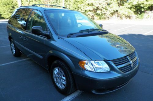 2007 dodge caravan se alloy wheels roof rack 3rd row seats cd player no reserve