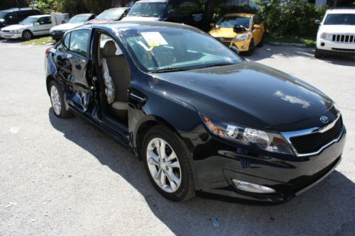 2013 kia optima ex 4-door 10,619 miles repairable ez fix priced for quick sale