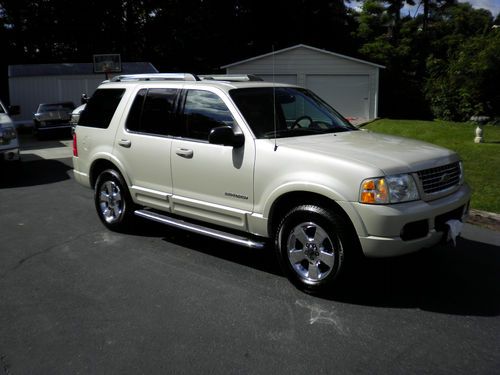 2005 ford explorer limited low reserve 4x4 sunroof heated leather