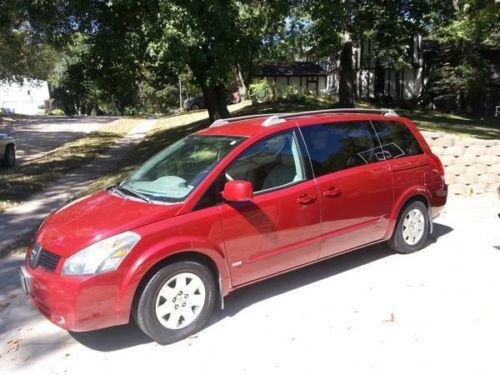 2006 nissan quest 3.5 s special edition minivan