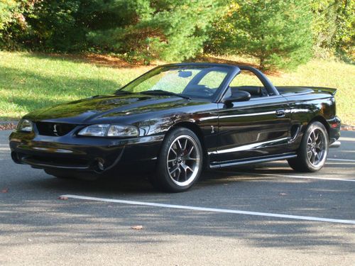 1997 ford mustang svt cobra convertible 5.0l dohc stroker, tremec tr3650, irs