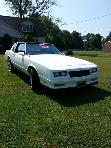 1987 chevy monte carlo ss t-tops used good condition 22" inch rims