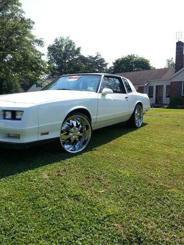 1987 CHEVY MONTE CARLO SS T-TOPS USED GOOD CONDITION 22
