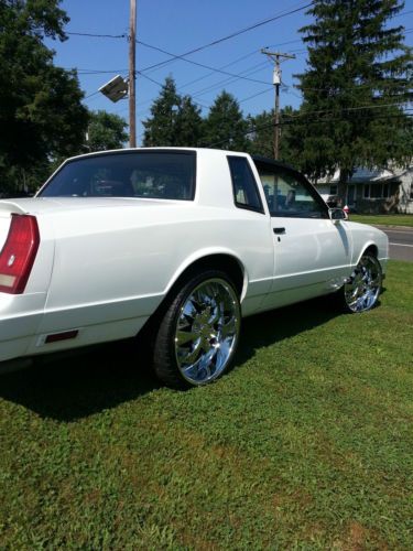 1987 CHEVY MONTE CARLO SS T-TOPS USED GOOD CONDITION 22
