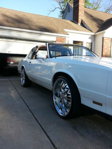 1987 CHEVY MONTE CARLO SS T-TOPS USED GOOD CONDITION 22