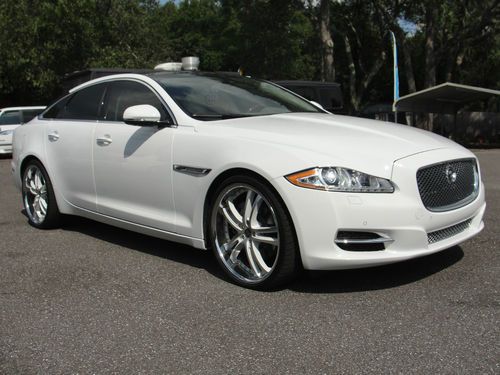 2012 jaguar xj base sedan 4-door 5.0l 2012 jaguar xj ,pano roof previous salvage