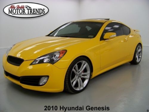 35k track coupe sunroof leather heated seats infinity 2010 hyundai genesis