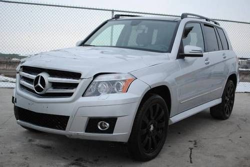 2010 mercedes-benz glk350 4matic damaged rebuilder runs! low miles awd loaded!!