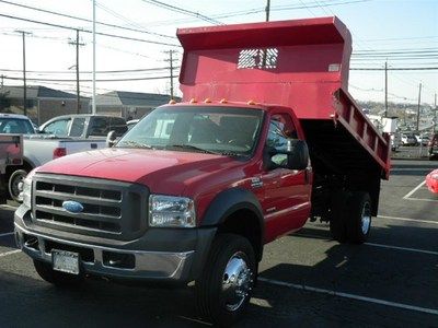 Xl diesel 6.0l dump body f-550 clean work 8 cyl ford f-series clean autocheck