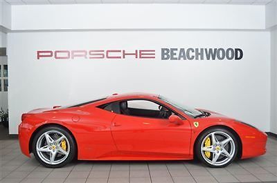 458 italia! low miles! ask about all of our available financing options!