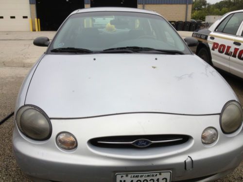 Police seizure- 1999 ford taurus lx sedan 4-door 3.0l