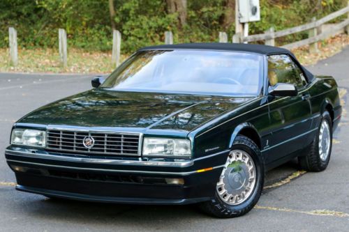 1993 cadillac allante convertible pininfarina last year super low 18k mi florida