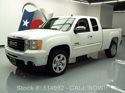 2009 gmc sierra sle ext cab texas ed 20" wheels 44k mi texas direct auto