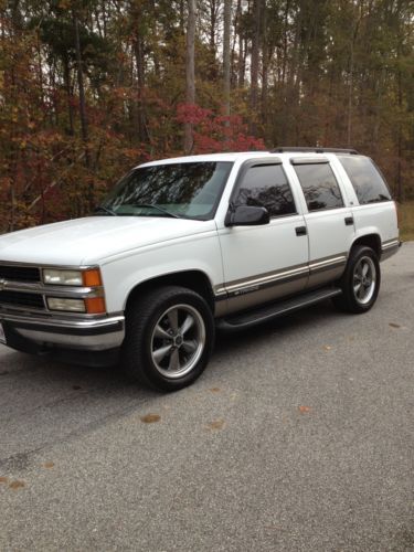 1999 chevrolet tahoe lt sport utility 4-door 5.7l