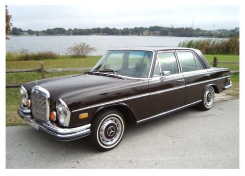 1970 mercedes 280s - vintage benz collector sedan