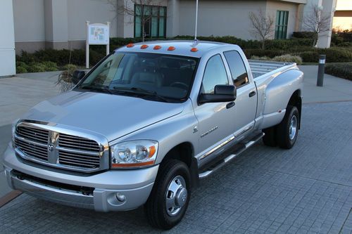 2006 dodge ram 3500 - heated leather seats - 4x4 - diesel