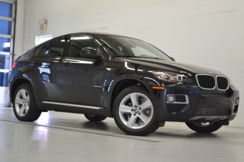 Great lease/buy! 14 bmw x6 35i sport premium cold weather 3 rear seats sat radio