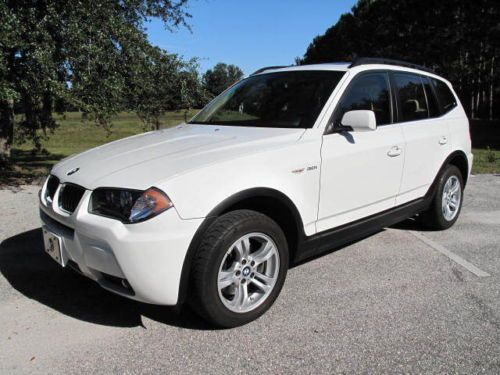 2006 bmw x3 3.0 i *one owner only 39000 miles *