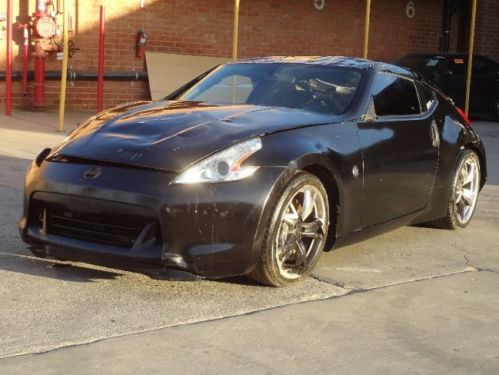 2010 nissan 370z coupe damaged rebuilder manual trans priced to sell low miles!!