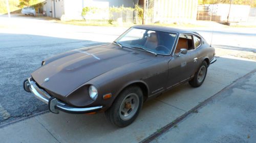 1973 datsun 240z coupe with round top su carbs with k&amp;n filter