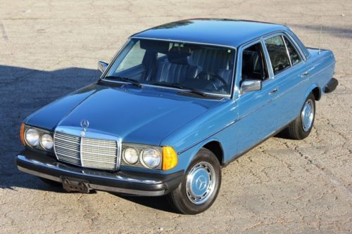 1980 mercedes 240 bio diesel ***amazing car*** no reserve