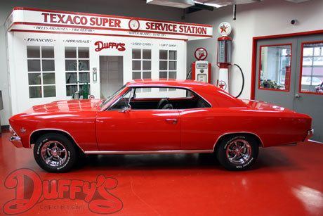 1966 Chevrolet Chevelle 2 door hardtop Bolero Red, image 7