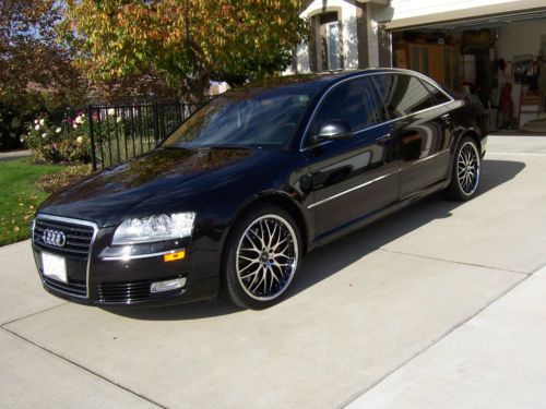Audi A8 Quatro excellent cond low Milage fully loaded Black ext saddle Interior, US $31,000.00, image 2