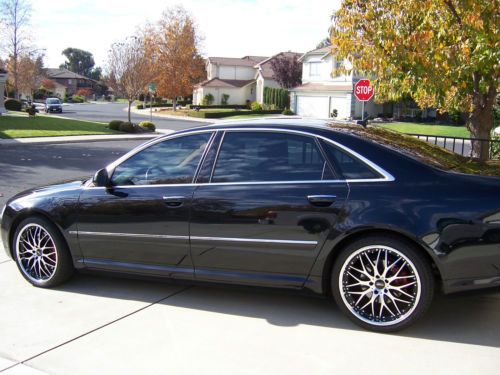 Audi A8 Quatro excellent cond low Milage fully loaded Black ext saddle Interior, US $31,000.00, image 4