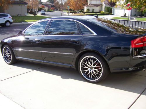 Audi A8 Quatro excellent cond low Milage fully loaded Black ext saddle Interior, US $31,000.00, image 5