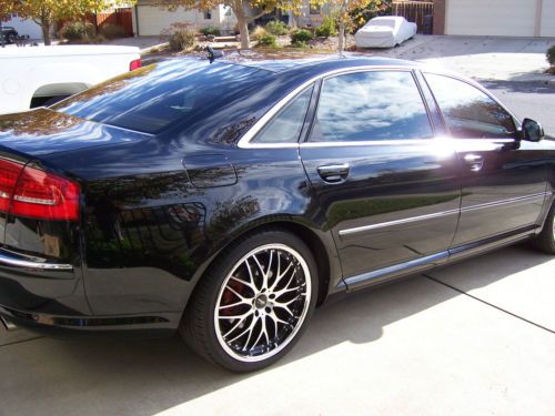 Audi A8 Quatro excellent cond low Milage fully loaded Black ext saddle Interior, US $31,000.00, image 8