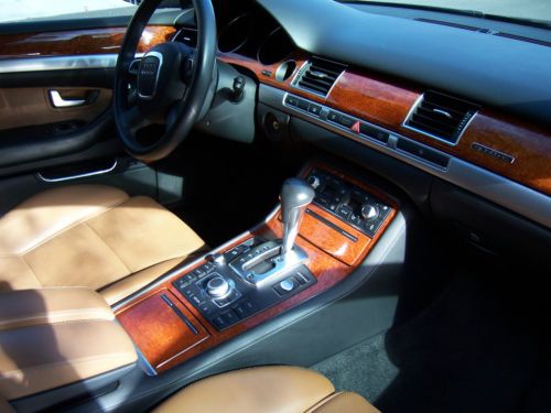 Audi A8 Quatro excellent cond low Milage fully loaded Black ext saddle Interior, US $31,000.00, image 16