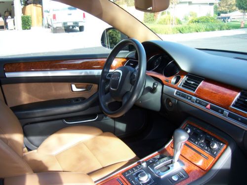 Audi A8 Quatro excellent cond low Milage fully loaded Black ext saddle Interior, US $31,000.00, image 17