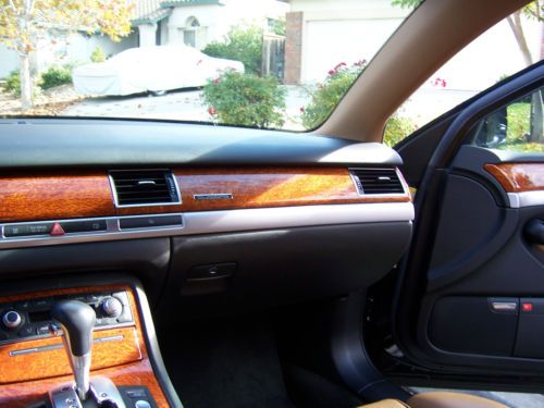 Audi A8 Quatro excellent cond low Milage fully loaded Black ext saddle Interior, US $31,000.00, image 21