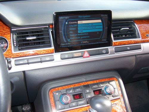 Audi A8 Quatro excellent cond low Milage fully loaded Black ext saddle Interior, US $31,000.00, image 24